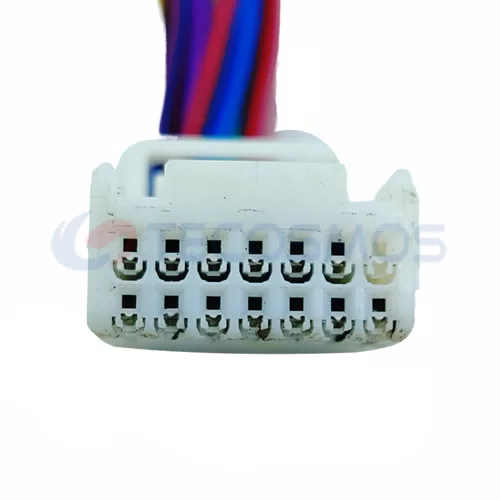 Automotive Fuse Box Plug, Wiring Harness Connector Plug, Waterproof Shell Suitable for Toyota 14 Pin Female 6098-3917
